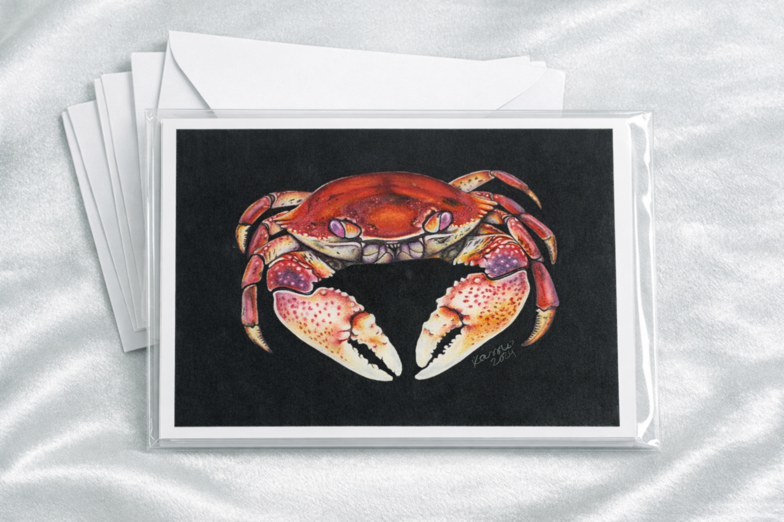 Dungeness Crab artwork view two