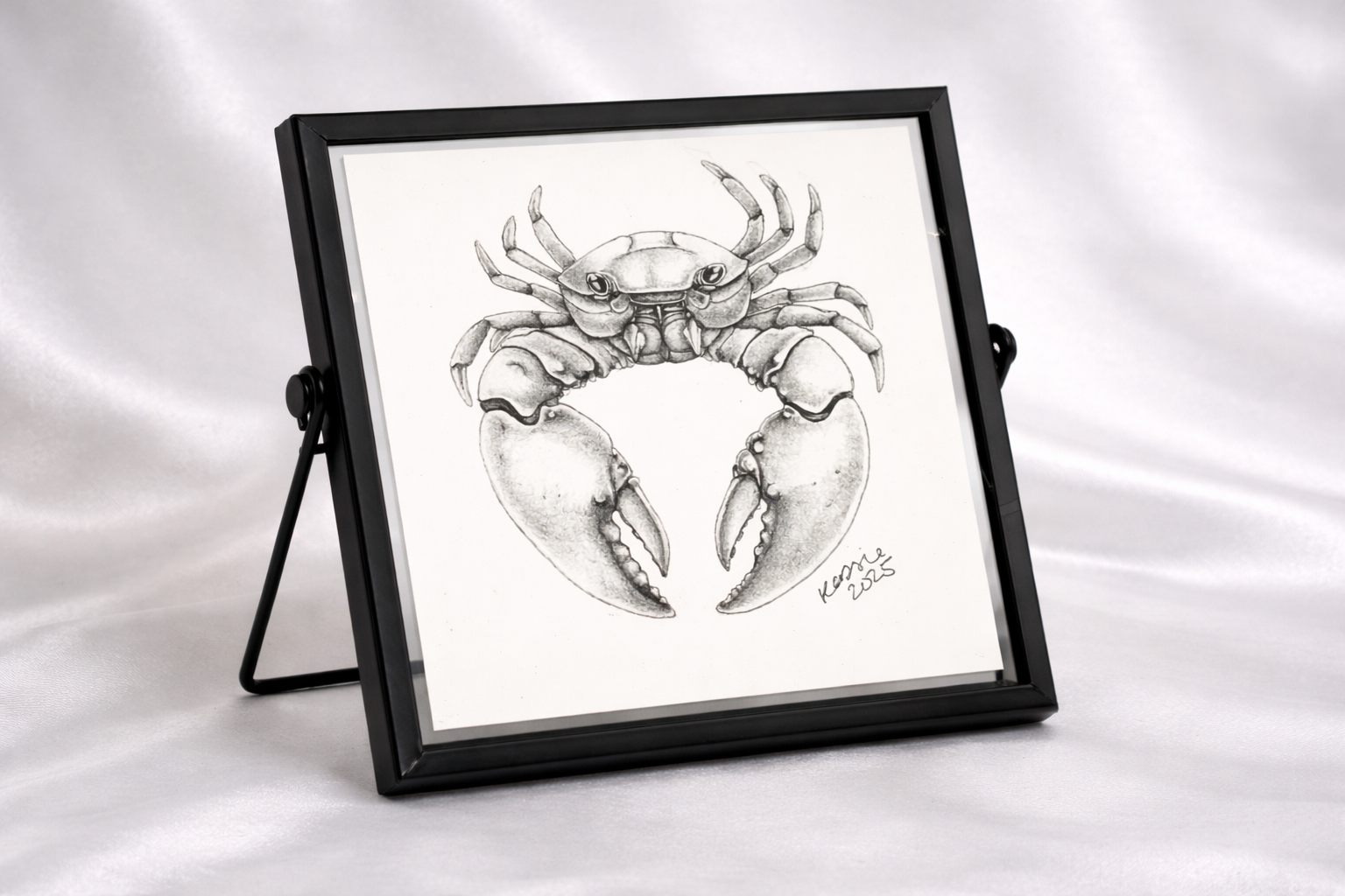 Tidepool Crab artwork by Kassandra Hogan