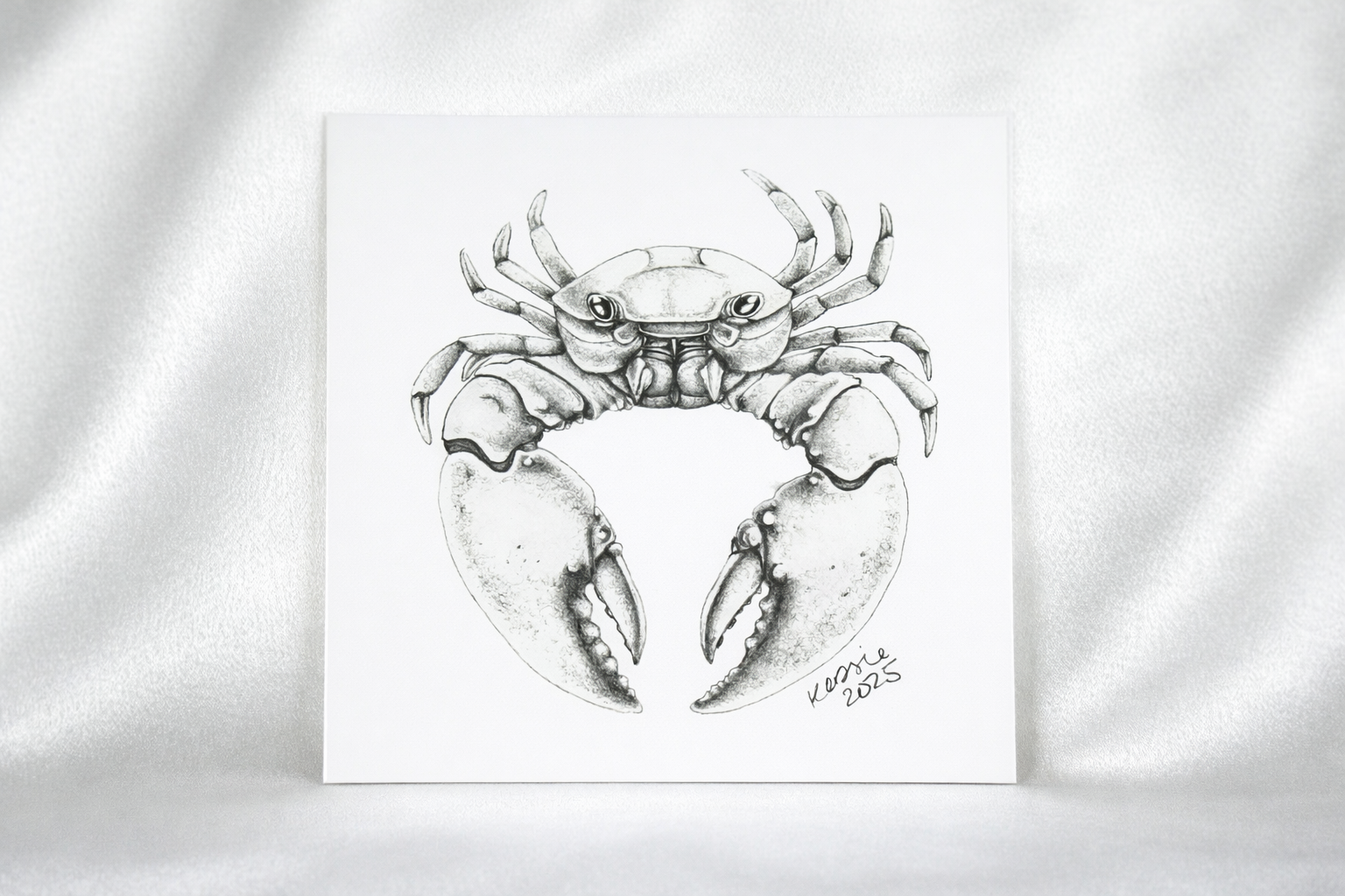Tidepool Crab print presentation