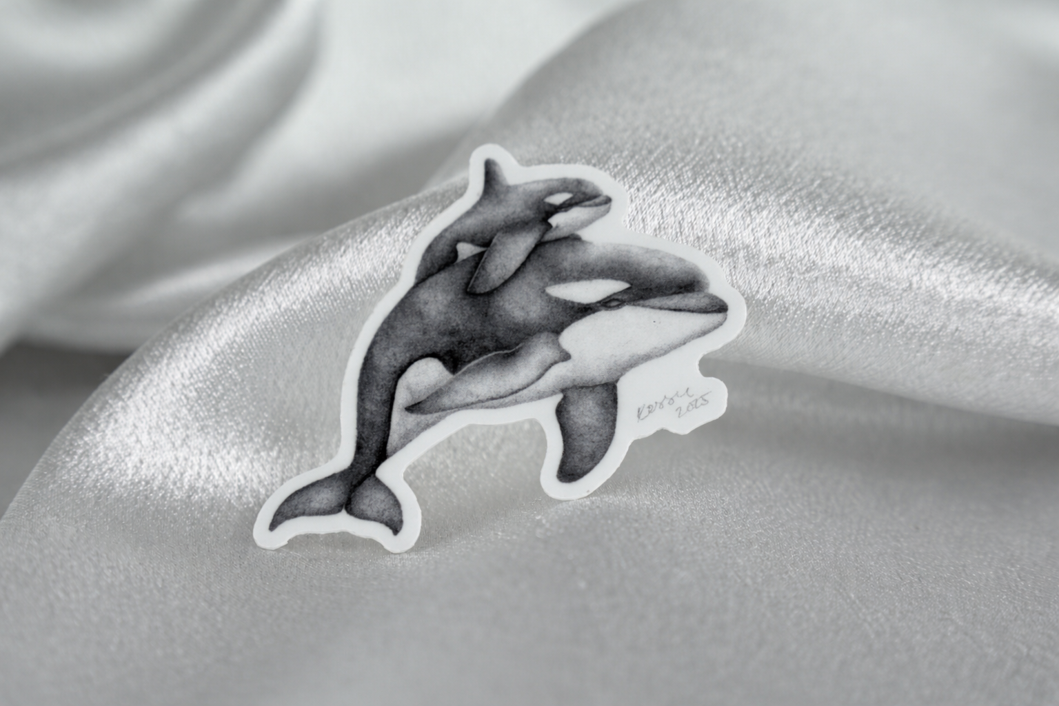 Orca sticker presentation
