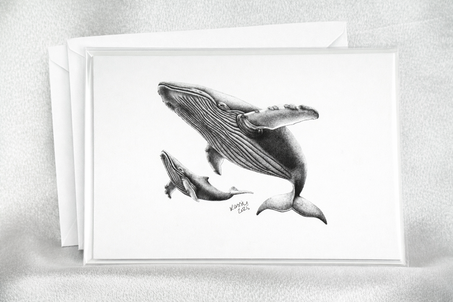 Pacific Whale Family notecard presentation